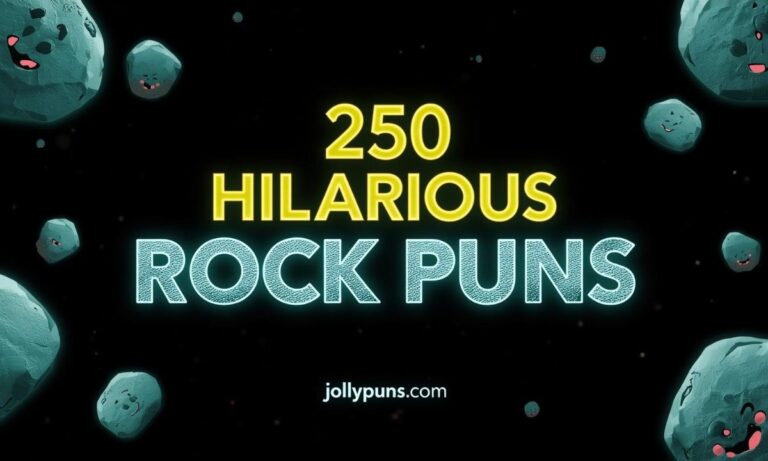 250 Hilarious Rock Puns That Will Absolutely Shatter Your Stress Instantly!