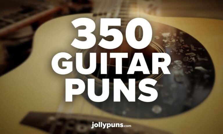 350 Guitar Puns And Jokes That Will Absolutely Rock Your Sense of Humor