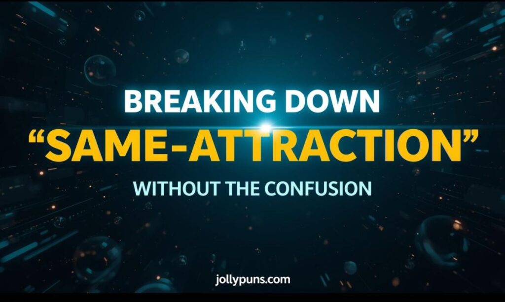 Breaking Down Same-Sex Attraction Without the Confusion