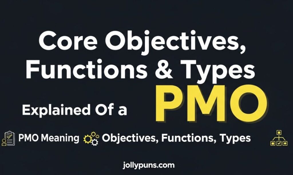 Core Objectives, Functions, and Types of a PMO Explained Simply