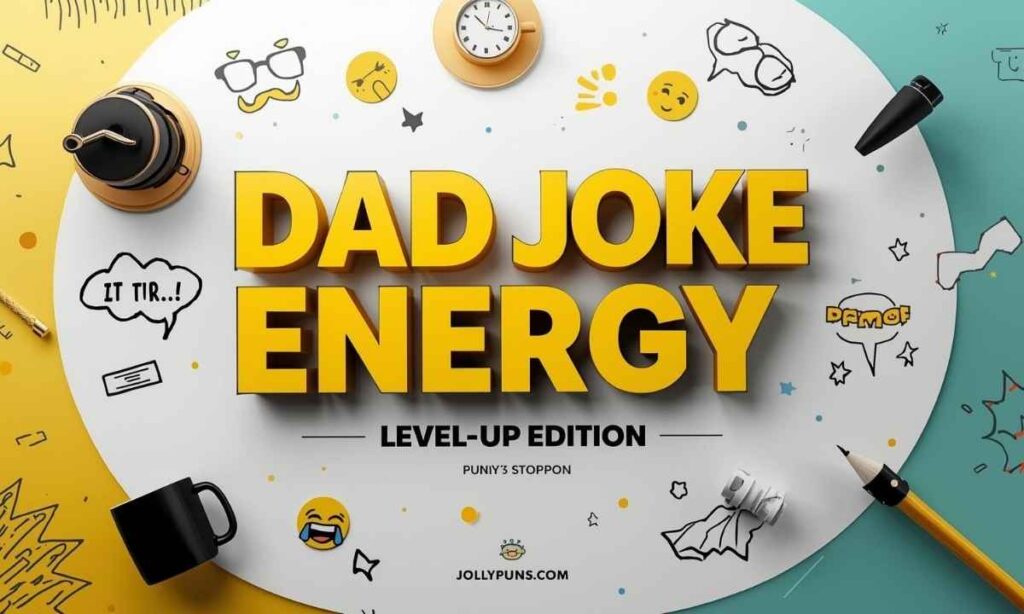 Dad Joke Energy, Punny Jokes Level-Up Edition