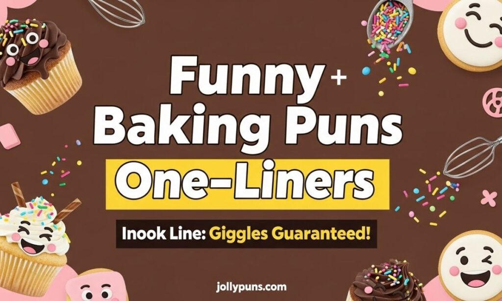 Funny Baking Puns One-Liners That Deliver Instant Giggles