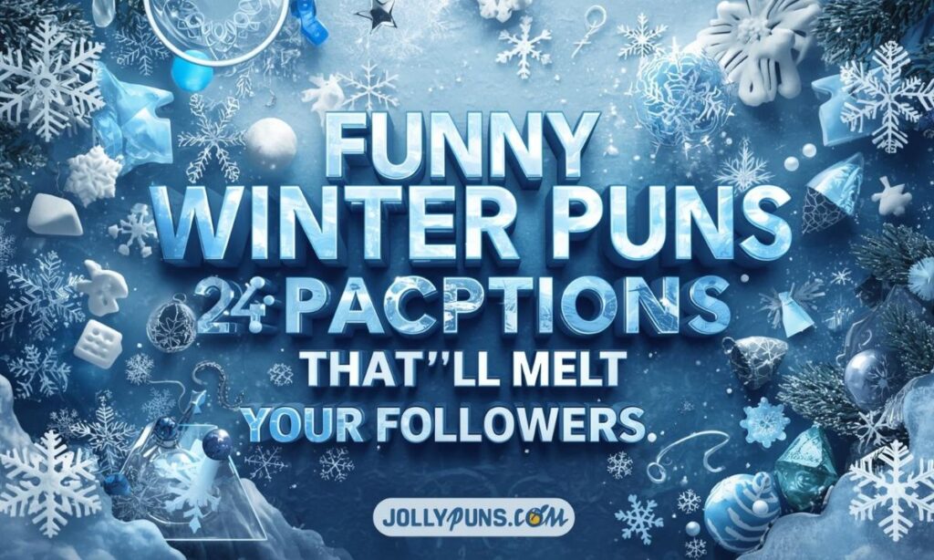 Funny Winter Puns Captions That'll Melt Your Followers