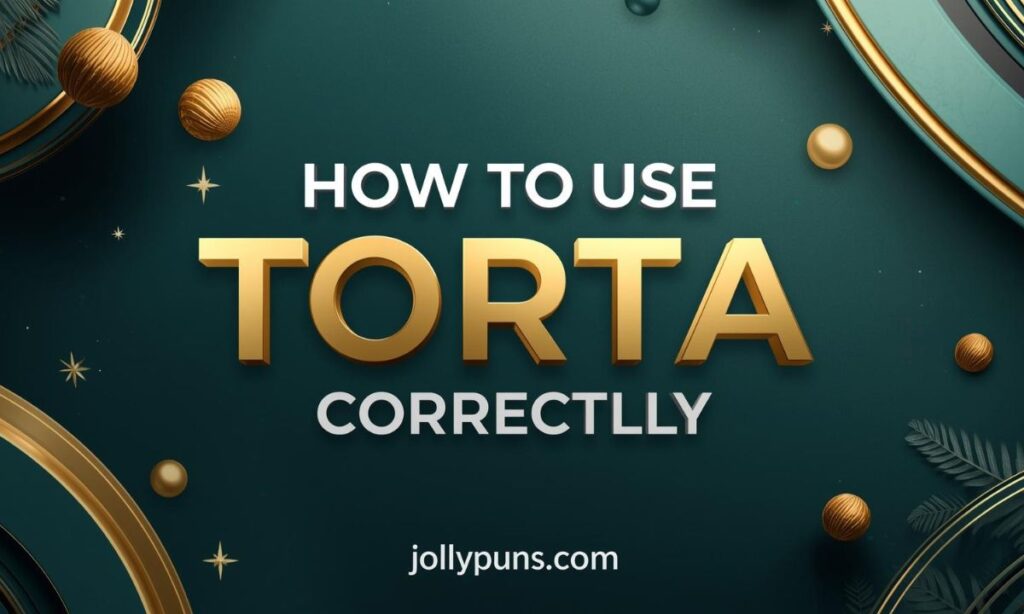 How to Use Torta Slang Correctly