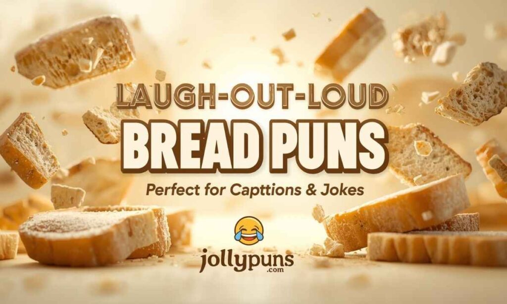 Laugh-Out-Loud Funny Bread Puns Perfect for Captions & Jokes