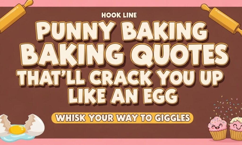Punny Baking Quotes That'll Crack You Up Like an Egg