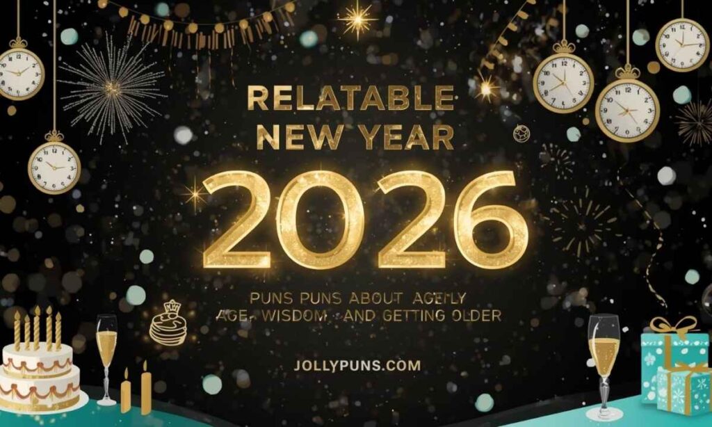 Relatable New Year 2026 Puns About Age, Wisdom, And Getting Older