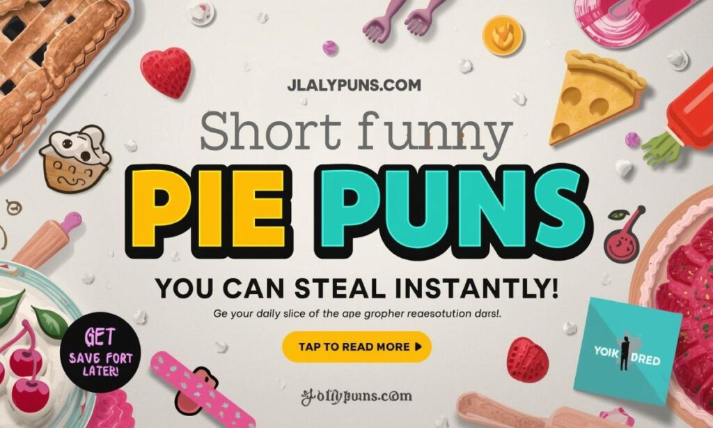 Short Funny Pie Puns You Can Steal Instantly