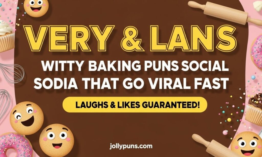 Witty Baking Puns for Social Media That Go Viral Fast