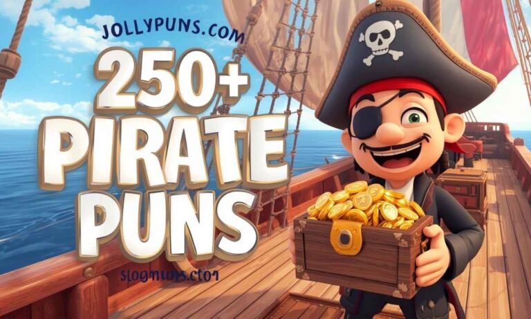 250+ Pirate Puns So Funny They’ll Shiver Your Timbers Instantly