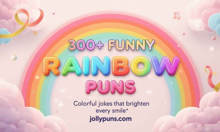 300+ Insanely Clever Rainbow Puns That Make Every Joke Colorful 2026