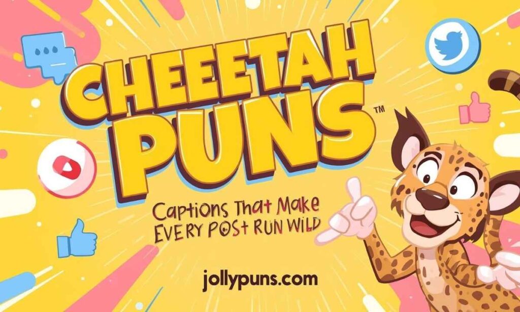 Cheetah Puns Captions That Make Every Post Run Wild
