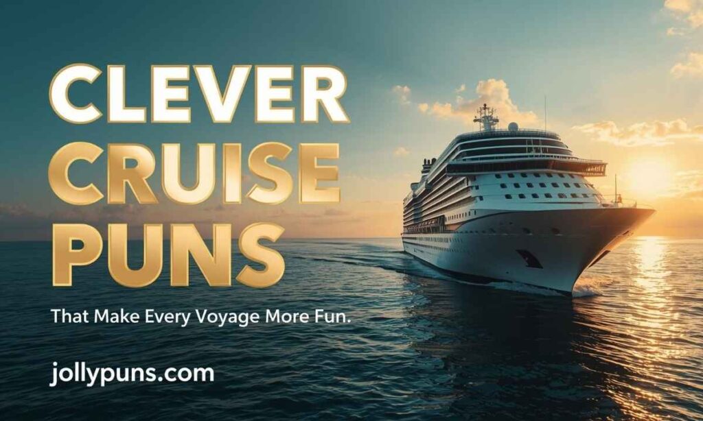 Clever Cruise Puns That Make Every Voyage More Fun