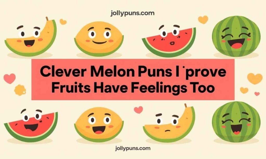 Clever Melon Puns That Prove Fruits Have Feelings Too