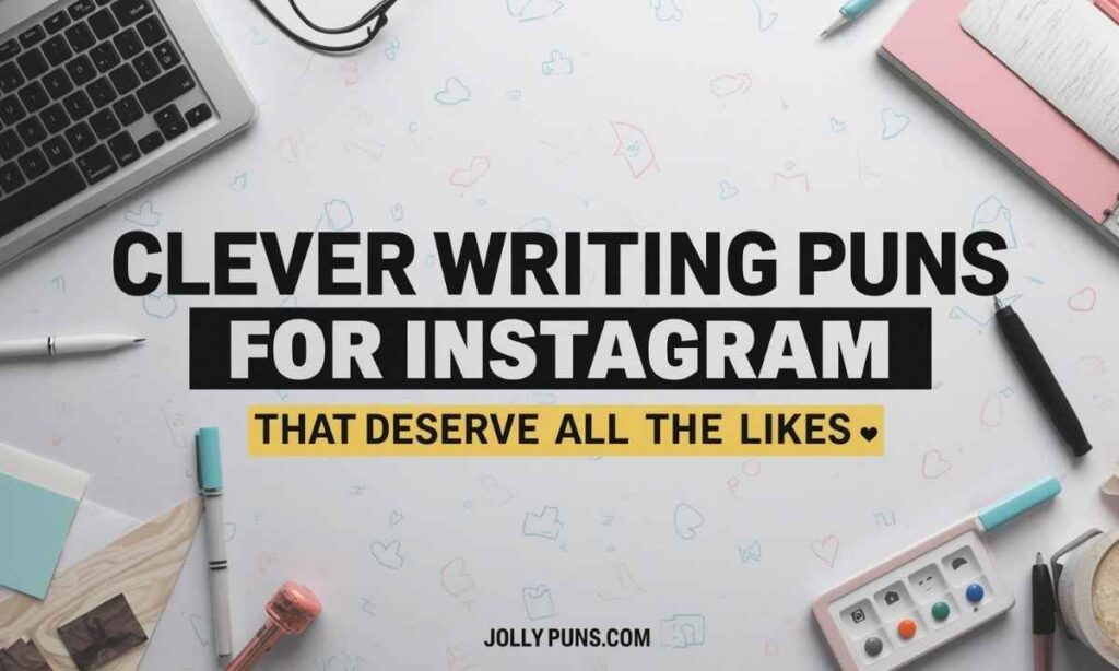 Clever Writing Puns for Instagram That Deserve All the Likes