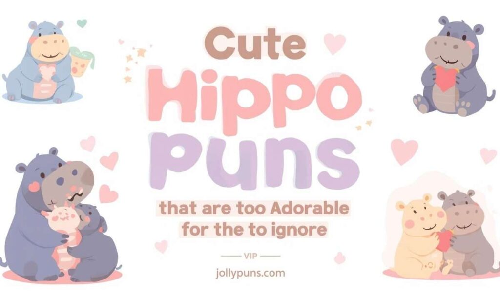 Cute Hippo Puns That Are Too Adorable to Ignore
