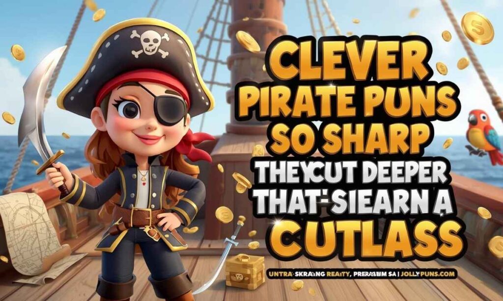Cute & Romantic Pirate Puns That Steal Hearts, Not Just Booty 