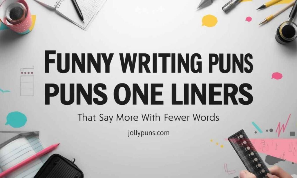 Funny Writing Puns One Liners That Say More With Fewer Words
