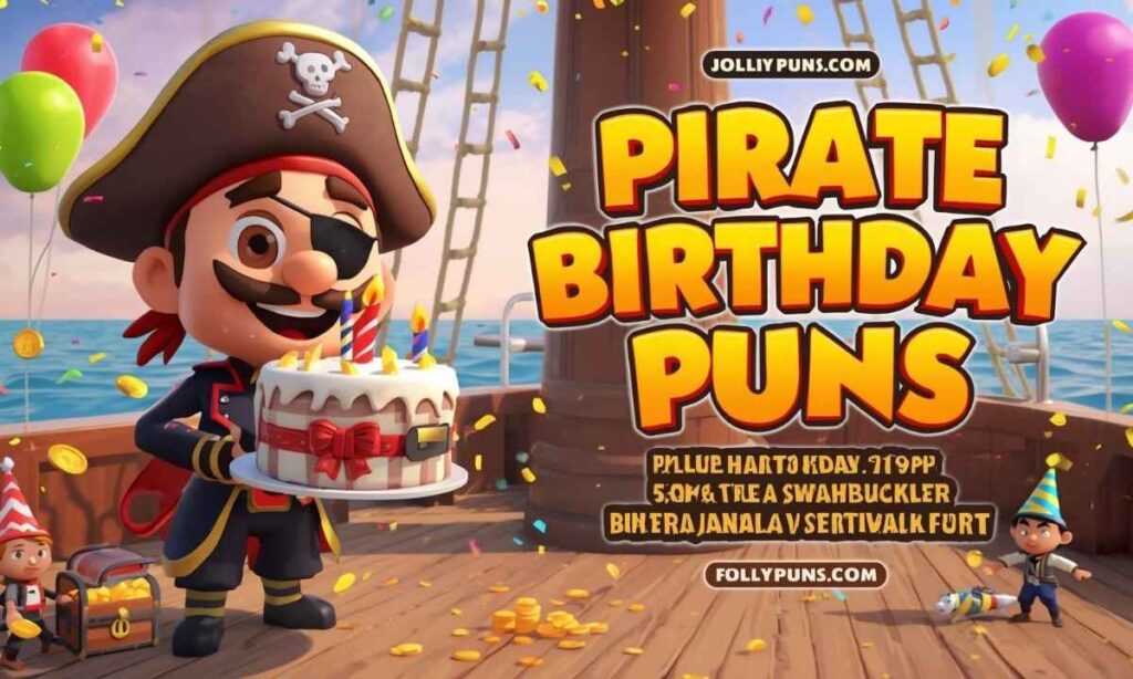 Pirate Birthday Puns to Celebrate Like a True Swashbuckler 