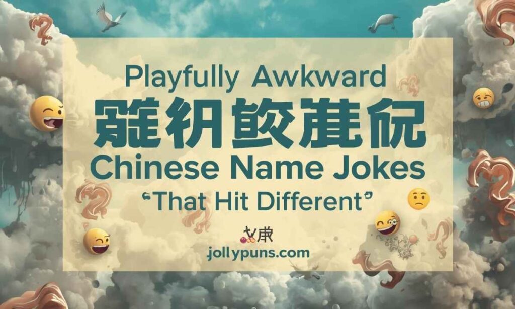Playfully Awkward Funny Chinese Name Jokes That Hit Different