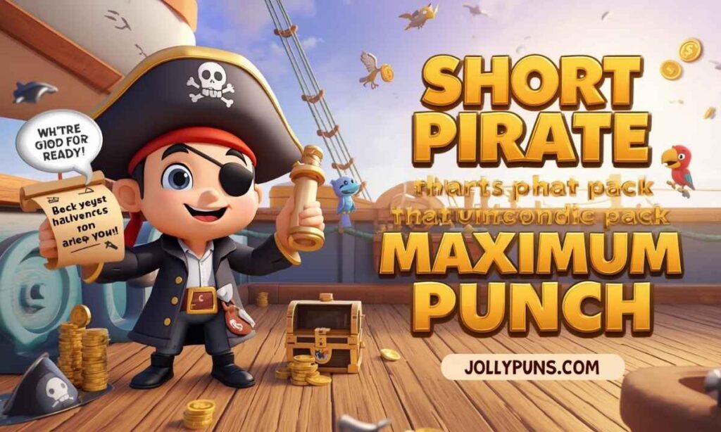 Short Pirate Puns That Pack Maximum Comedic Punch