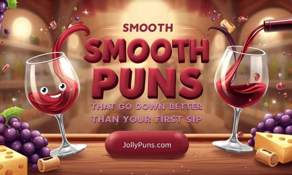 Smooth Wine Puns That Go Down Better Than Your First Sip