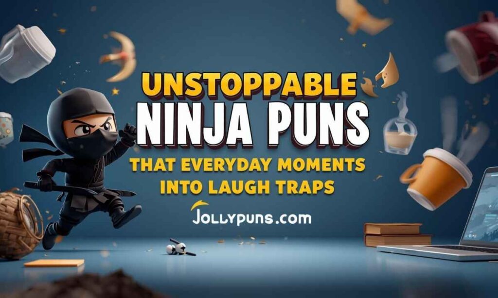 Unstoppable Ninja Puns That Turn Everyday Moments Into Laugh Traps
