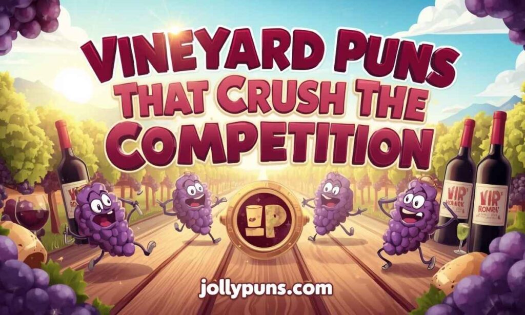 Vineyard Puns That Crush the Competition