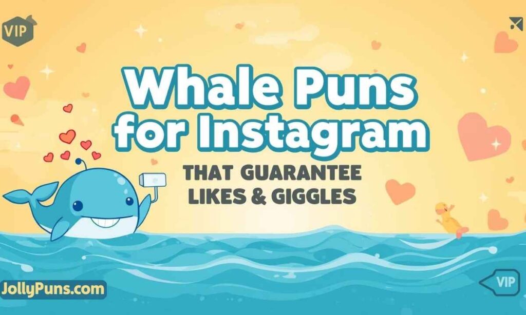 Whale Puns for Instagram That Guarantee Likes & Giggles