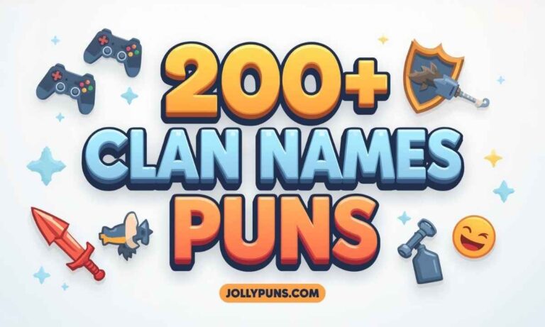 200+ Epic Clan Names Puns for Savage & Funny Teams