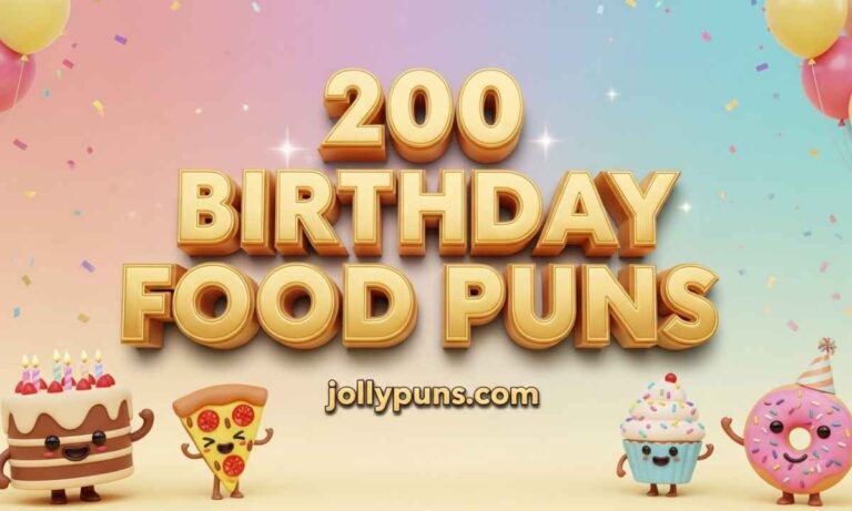200 Hilarious Birthday Food Puns That Will Instantly Spice Up Your Celebration