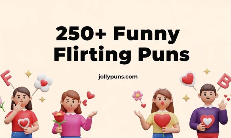 250+ Funny Flirting Puns That Will Instantly Spark Romance