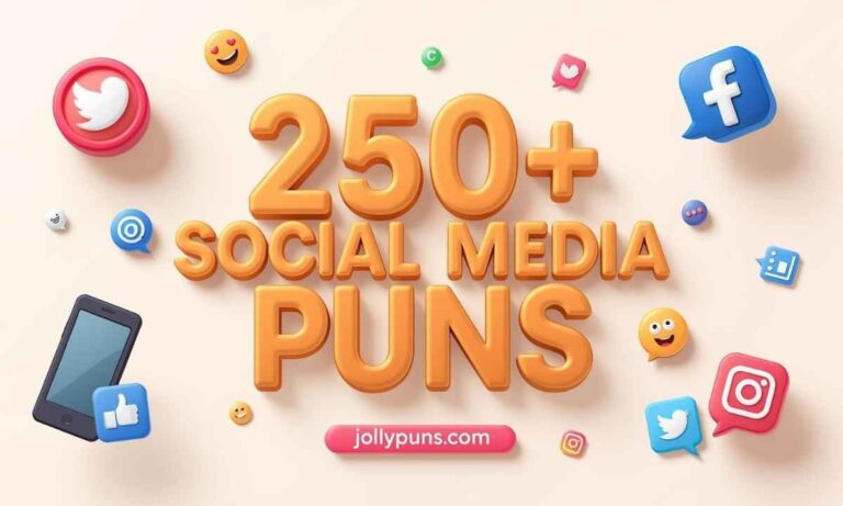 250+ Social Media Puns That Are So Viral It Hurts to Scroll