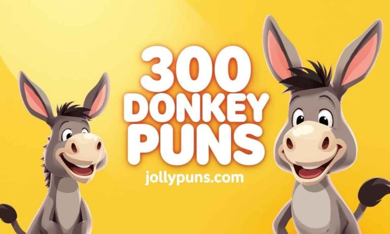 300 Mind-Blowing Donkey Puns That Are Too Funny to Miss