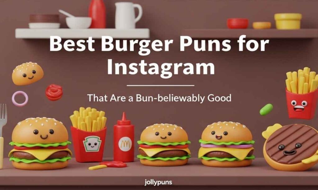 Best Burger Puns for Instagram That Are Bun-believably Good