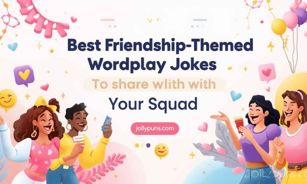 Best Friendship-Themed Wordplay Jokes To Share With Your Squad