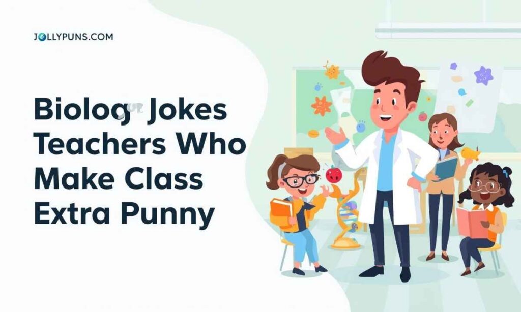 Biology Jokes for Teachers Who Make Class Extra Punny