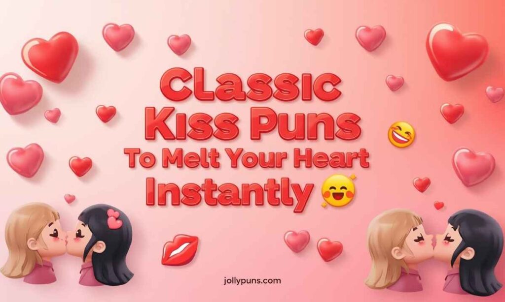 Classic Kiss Puns to Melt Your Heart Instantly 