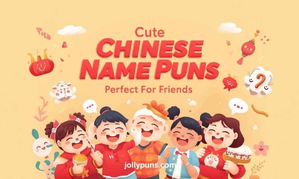 Cute Chinese Name Puns Perfect For Friends