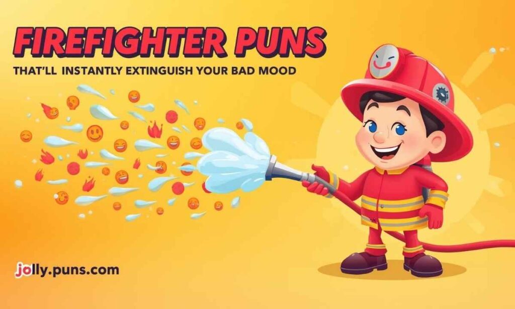 Firefighter Puns That'll Instantly Extinguish Your Bad Mood