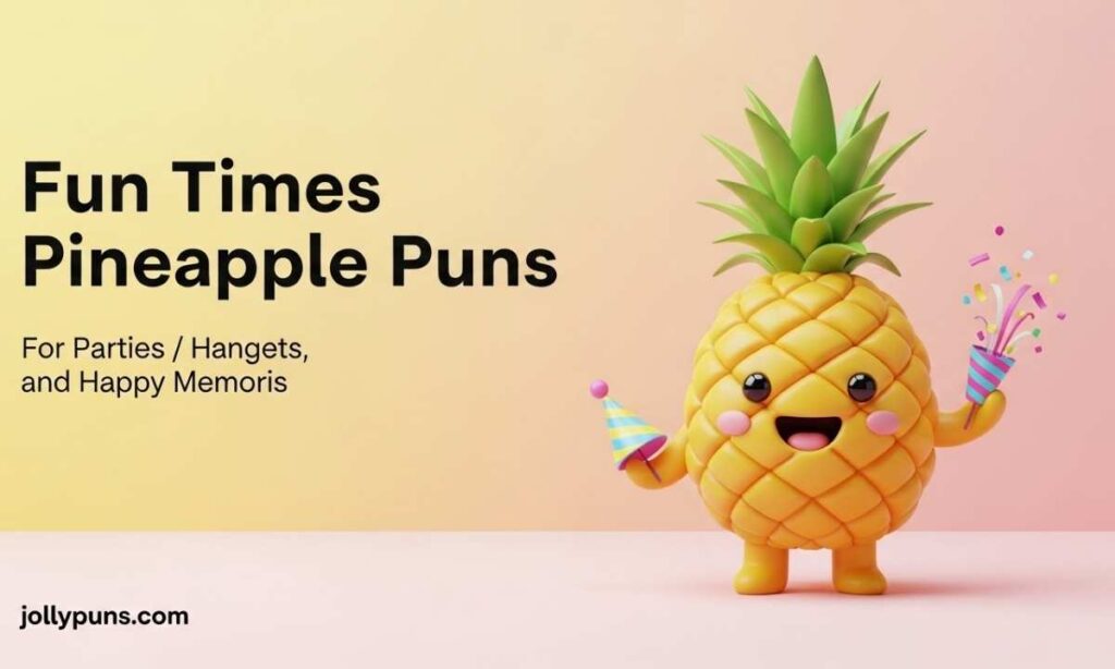 Fun Times Pineapple Puns for Parties, Hangouts, and Happy Memories