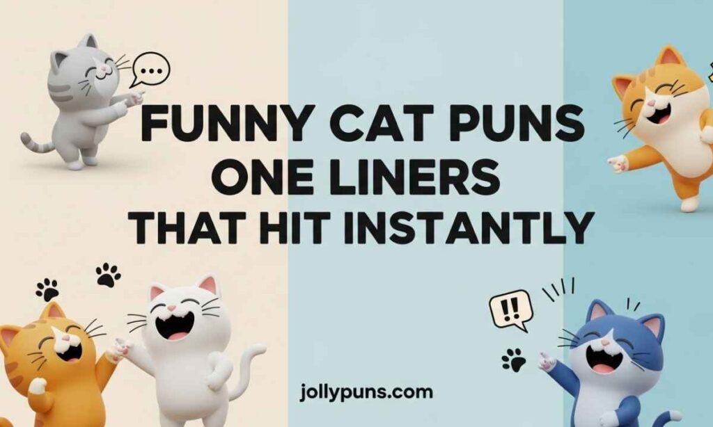 Funny Cat Puns One Liners That Hit Instantly