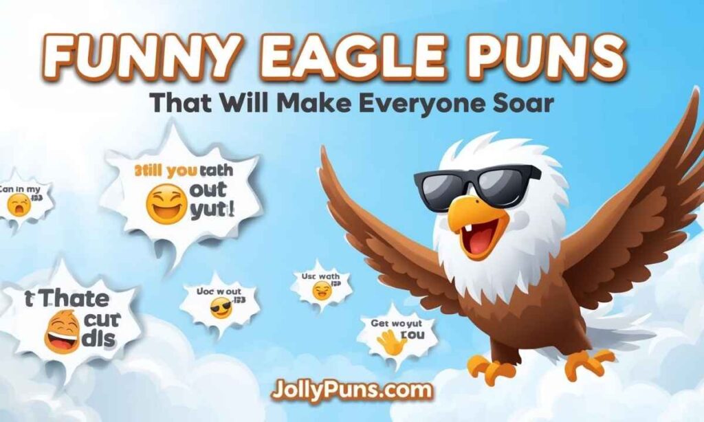 Funny Eagle Puns Captions That Will Make Everyone Soar