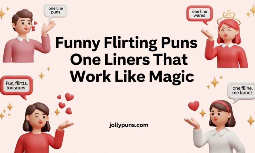 Funny Flirting Puns One Liners That Work Like Magic