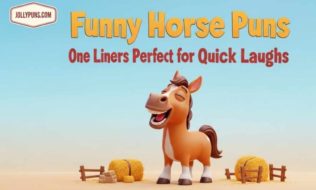 Funny Horse Puns One Liners Perfect for Quick Laughs