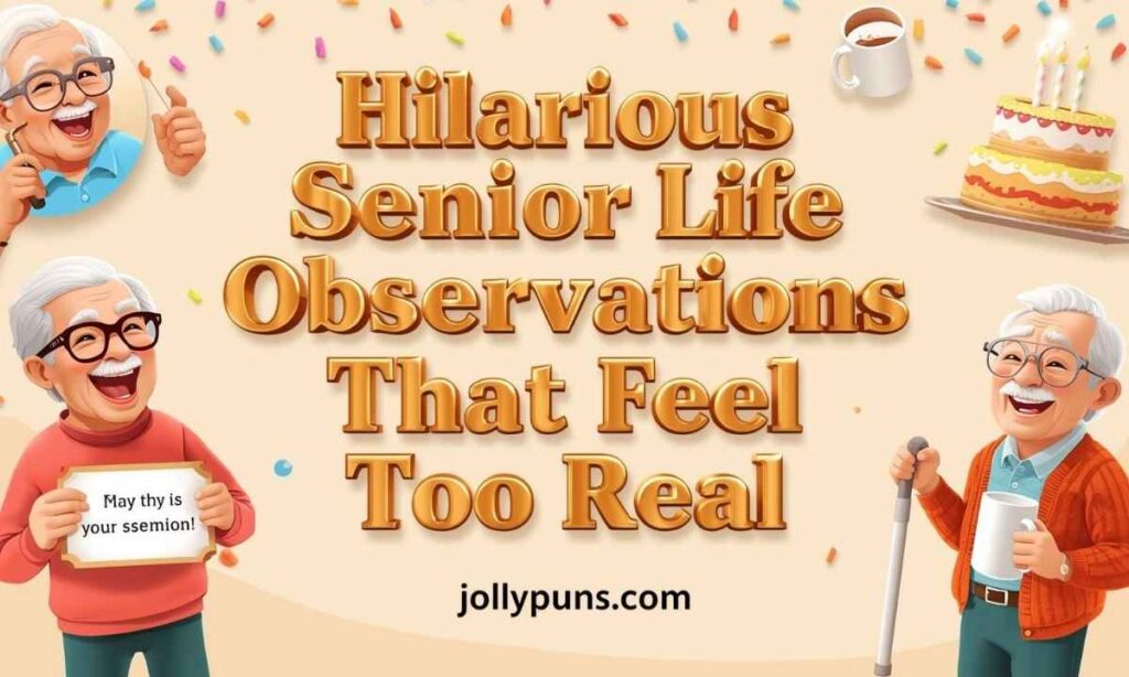 Hilarious Senior Life Observations That Feel Too Real