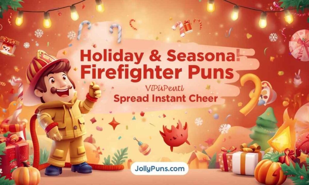 Holiday & Seasonal Firefighter Puns That Spread Instant Cheer
