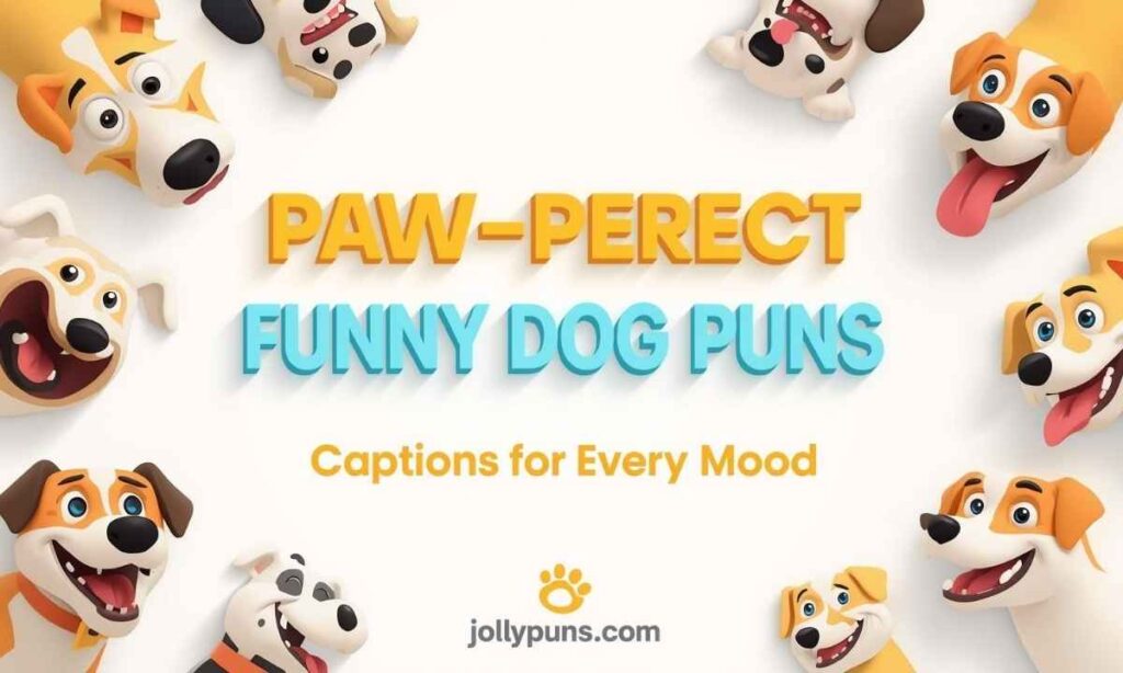 Paw-fect Funny Dog Puns Captions for Every Mood