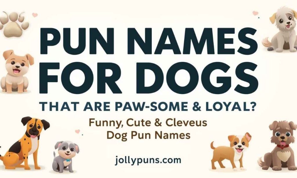 Pun Names for Dogs That Are Paw-some & Loyal