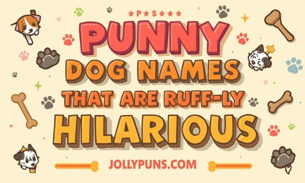 Punny Dog Names That Are Ruff-ly Hilarious